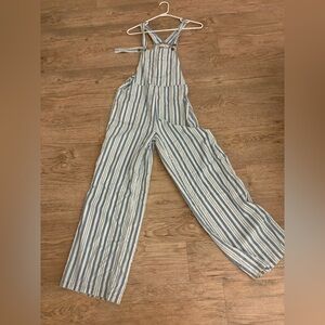 Billy T Striped Blue and White Jumpsuit